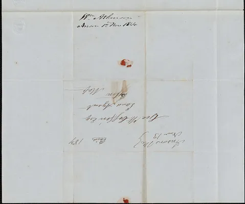 William Atkinson to George Coffin, 12 November 1844