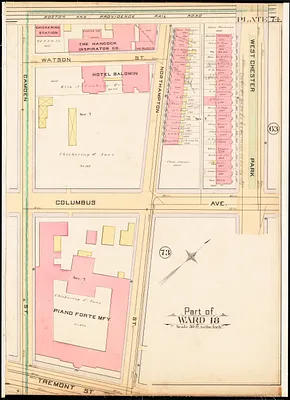 Atlas of the city of Boston : city proper