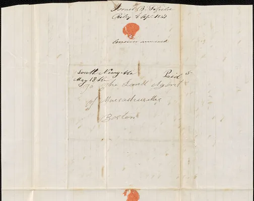Israel B. Fifield to George Coffin, 8 April 1847