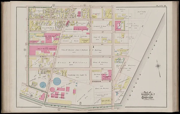 Atlas of the city of Cambridge, Massachusetts