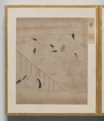 Fireflies from Album of Illustrations for the Tale of Genji
