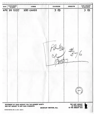 Bill from Burnap-Meyer, Inc.