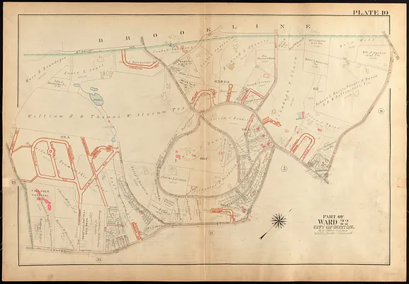 Atlas of the city of Boston, West Roxbury
