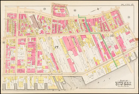Atlas of the city of Boston : city proper and Roxbury