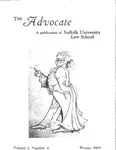 The Advocate, Vol. 01, No. 4, 1969