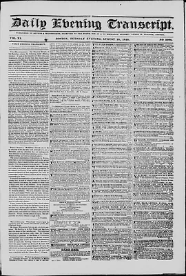 Daily Evening Transcript