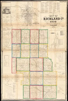 Map of Richland Co., Ohio