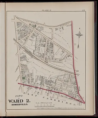 Atlas of the city of Somerville, Massachusetts