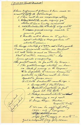 [March 19, 1974, National Association of Broadcasters Convention]