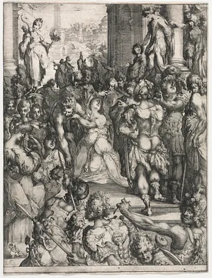 The Martyrdom of Saint Lucy