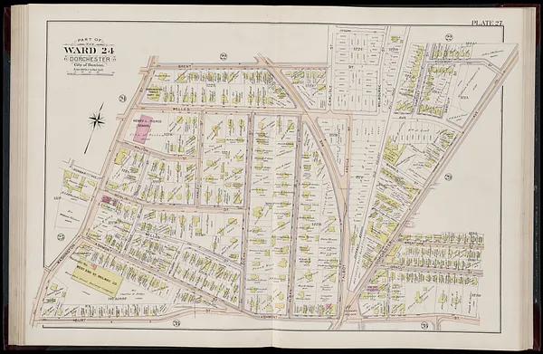 Atlas of the city of Boston, Dorchester, Mass., vol. 5 : from actual surveys and official plans