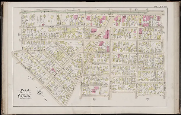 Atlas of the city of Cambridge, Massachusetts