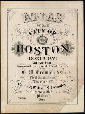 Atlas of the city of Boston : Roxbury : volume two