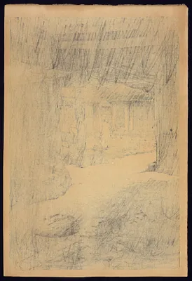 Chii Mountain Temple, Korea, 1935