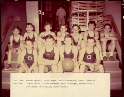 Granville Village School boys' team, 1965