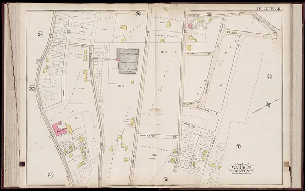Atlas of the city of Boston : Roxbury, Mass. : volume three : from actual surveys and official records