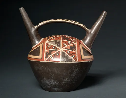 Double-Spouted Vessel