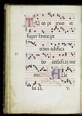 Leaf from Antiphonary