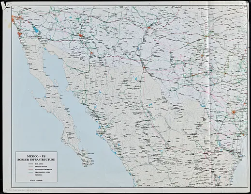 Mexico - US border infrastructure