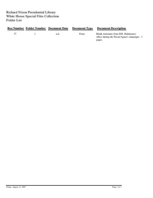 WHSF: Returned, 37-1