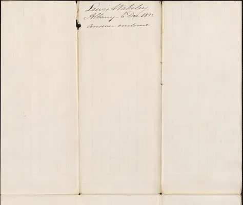Lewis Wakeley to George Coffin, 6 December 1832
