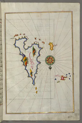 Map of Skyros Island