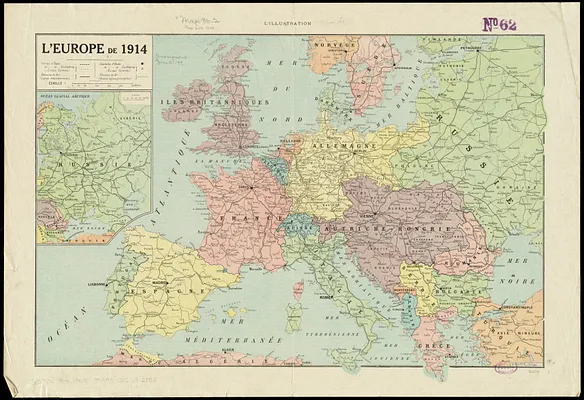 L'Europe de 1914