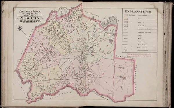 Atlas of the city of Newton, Massachusetts