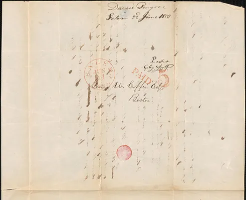 David Pingree to George Coffin, 22 June 1850