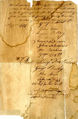 Agreement Signed by Mint Employees