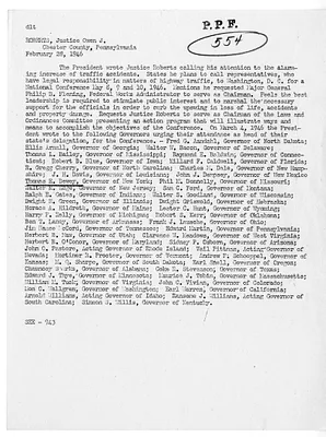 Cross Reference Memorandum