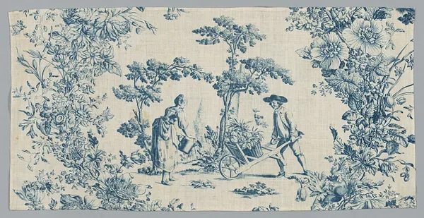 Fragment of Printed Cotton