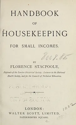 Handbook of housekeeping for small incomes