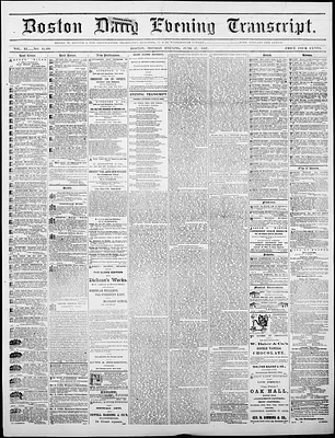 Boston Daily Evening Transcript