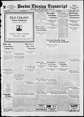 Boston Evening Transcript