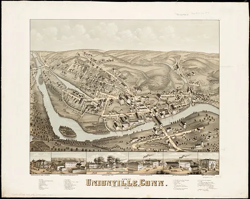 View of Unionville, Conn