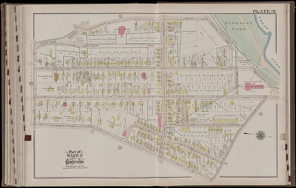 Atlas of the city of Cambridge, Massachusetts