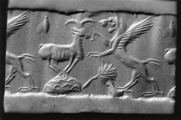 Cylinder Seal with a Contest Scene