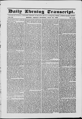 Daily Evening Transcript