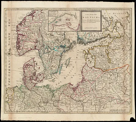 A new map of the Baltick &c
