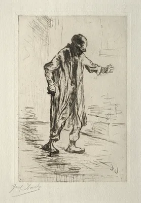 Stumbling Old Man