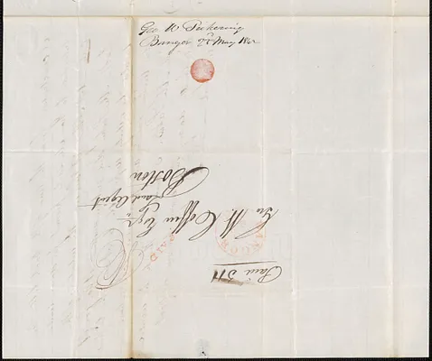 George W. Pickering to George Coffin, 23 May 1842