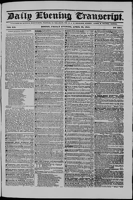 Daily Evening Transcript