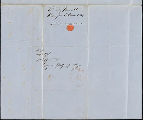 E D. Jewett to George Coffin, 17 March 1849