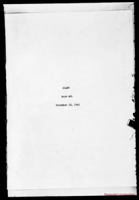 Volume 461, November 13, 1941