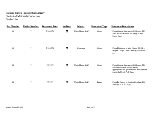 WHSF: Contested, 11-7