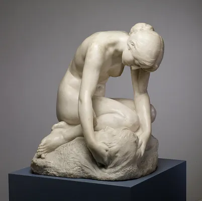 Muse Finding the Head of Orpheus
