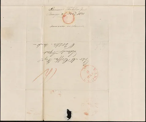 Samuel Thatcher Junior to George Coffin, 7 February 1838