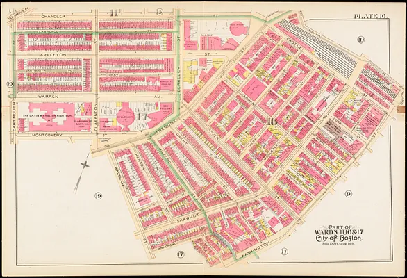 Atlas of the city of Boston : city proper and Roxbury