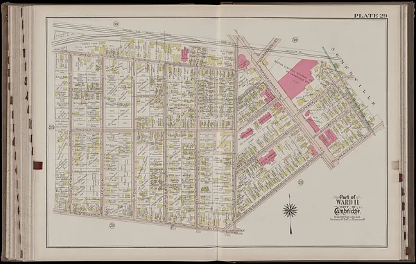 Atlas of the city of Cambridge, Massachusetts